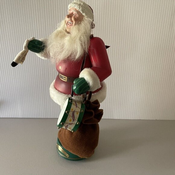 Nutcracker Kurt Adler Norman Rockwell Santa A Drum For Tommy Limited Edition Vtg - Picture 4 of 16